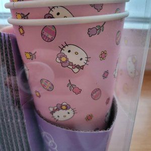 Hello Kitty to go coffee cups Easter